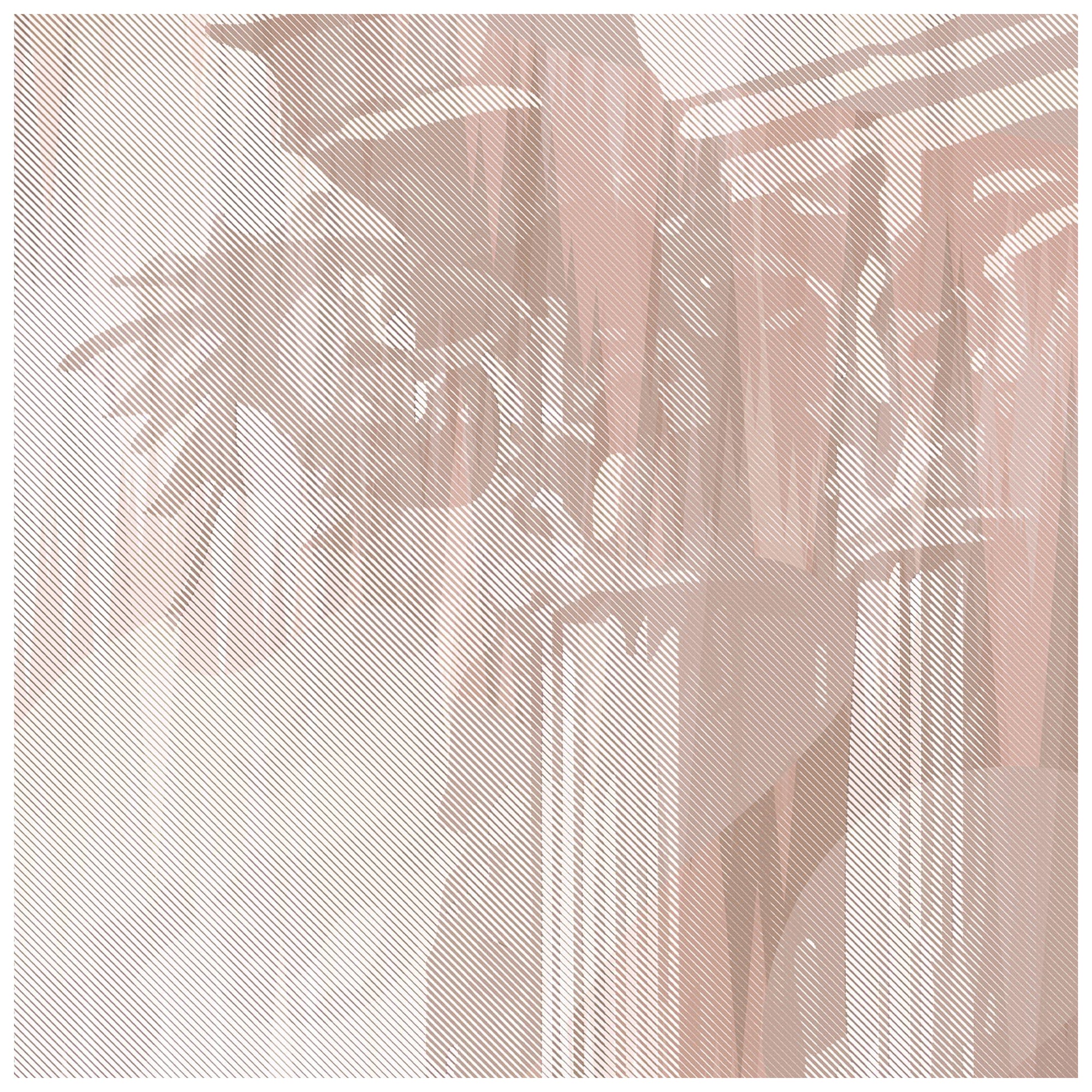 Storm of Stones and Shadows Creta Rossa Edition, Wandteppich von Magnus Gjoen