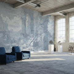 Storm of Stones and Shadows Light Blue edition, Wallpaper by Magnus Gjoen