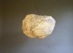 Storm Suspension en polycarbonate blanc par Johannes Hemann
