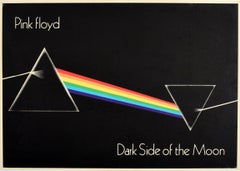 Original Vintage Music Poster Pink Floyd The Dark Side of the Moon Thorgerson