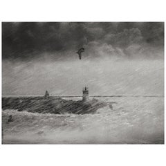 "Storm"1999 Black & White Photography Gelatin Silver Print by Ana Maria Cortesão