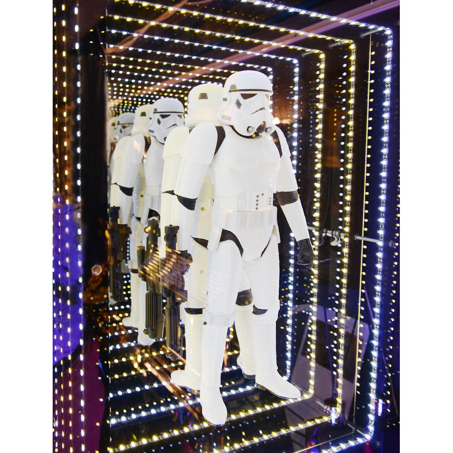 Contemporary Stormtrooper Low Mirror Wall Decoration For Sale