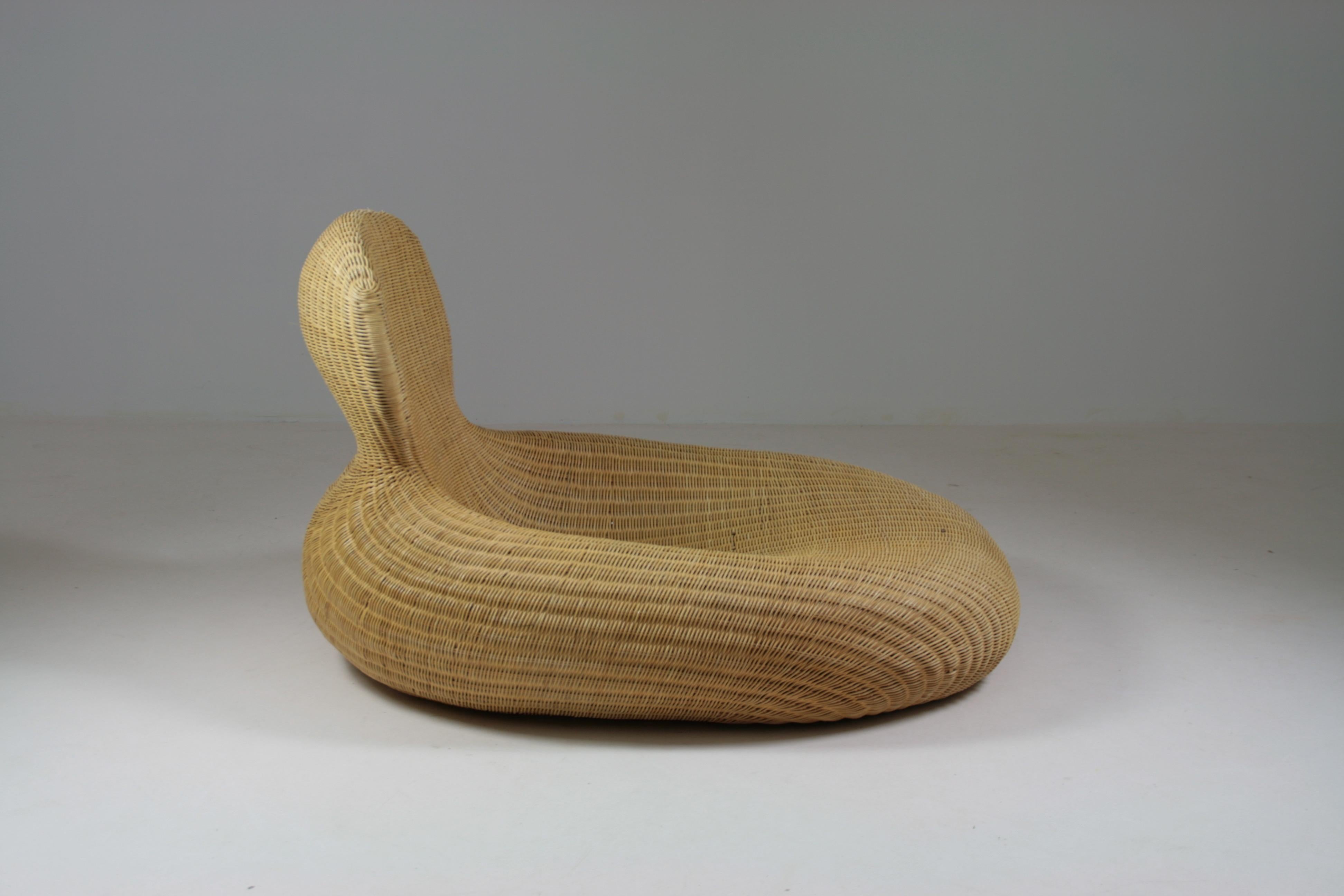 Sillón de ratán Storvik de Carl Öjerstam para Ikea, años 2000 en venta 1