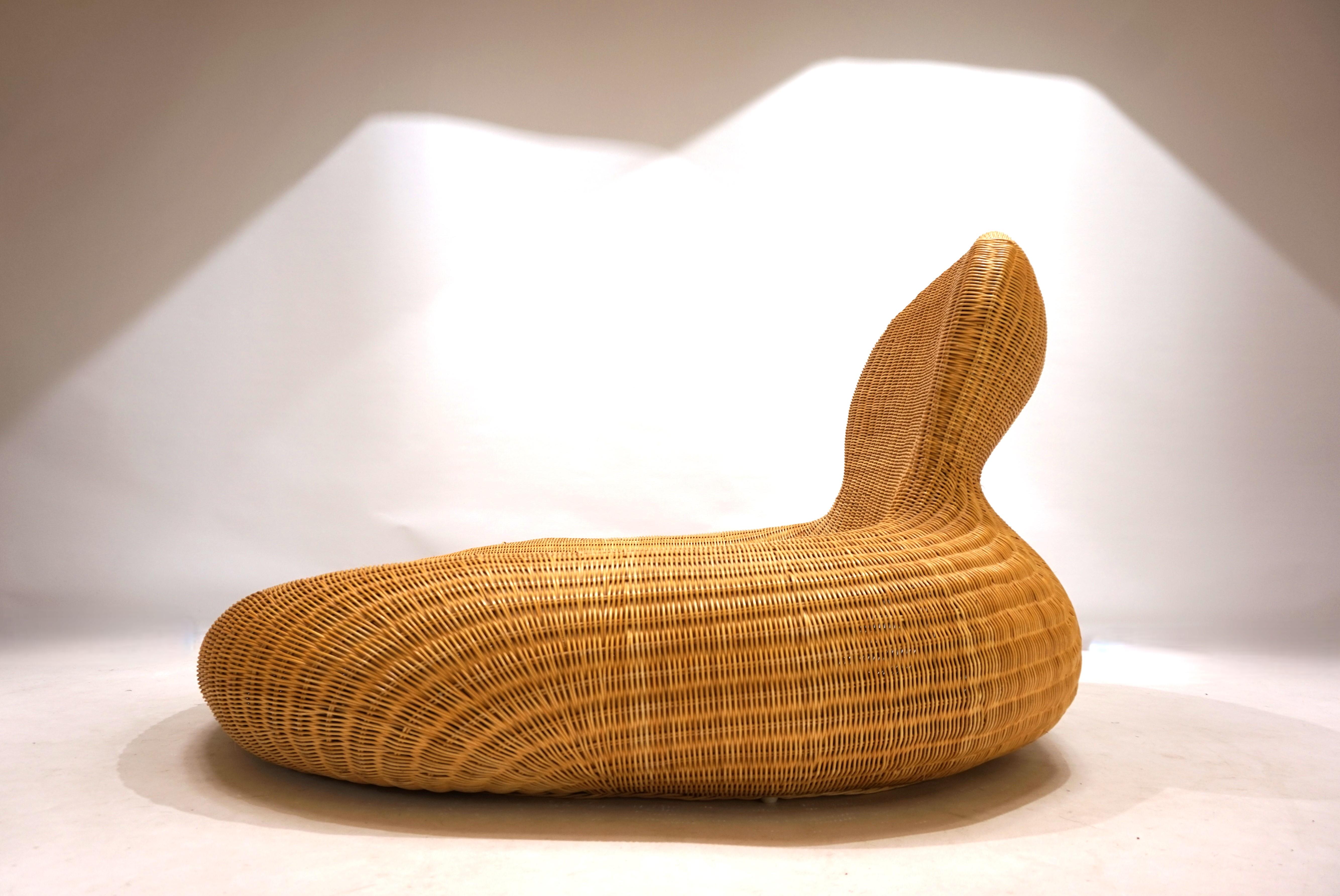 Sillón de ratán Storvik de Carl Öjerstam para Ikea, 2001 en Bueno estado para la venta en Ludwigslust, DE