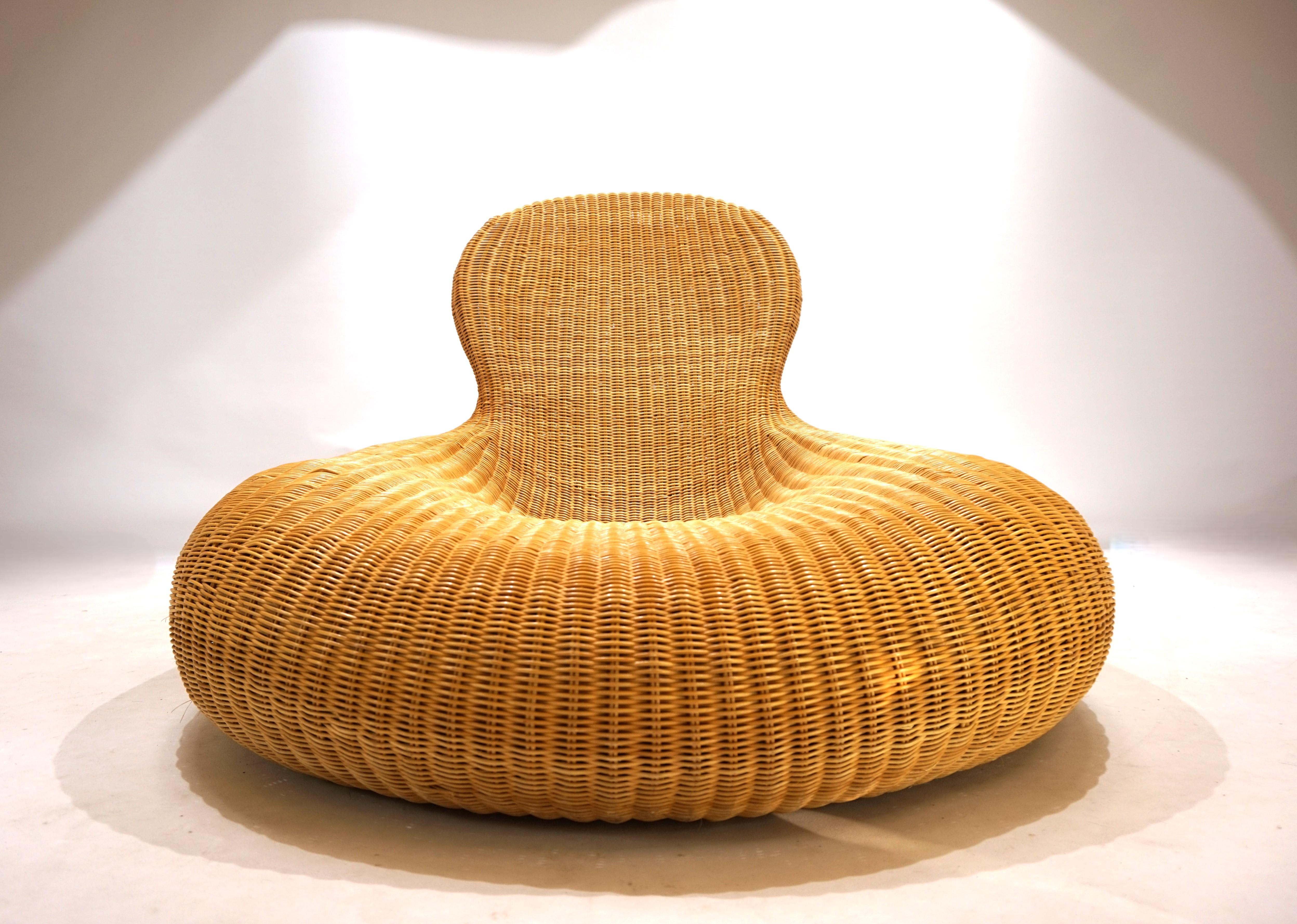 Sillón de ratán Storvik de Carl Öjerstam para Ikea, 2001 Siglo XXI y contemporáneo en venta