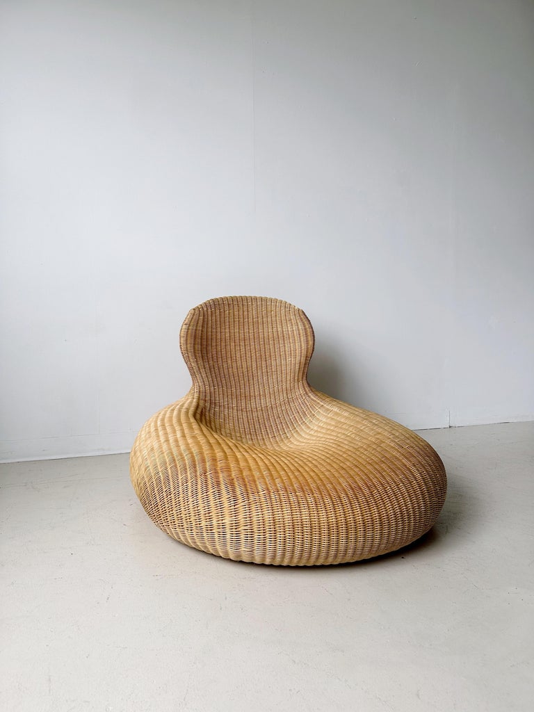 Storvik Rattan Lounge Chair by Carl Öjerstam for IKEA at