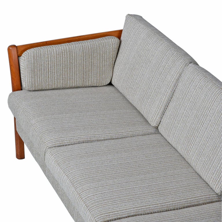 Stouby Sofa 3-Seat Couch – Danish Modern Sofa with Teak Frame at 1stDibs | sofa  stouby