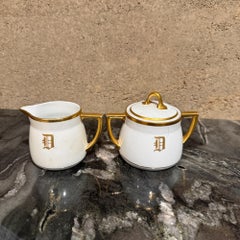 Stouffer KMP Creamer Sugar Porcelain