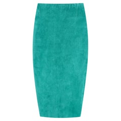 Stouls Suede Pencil Skirt