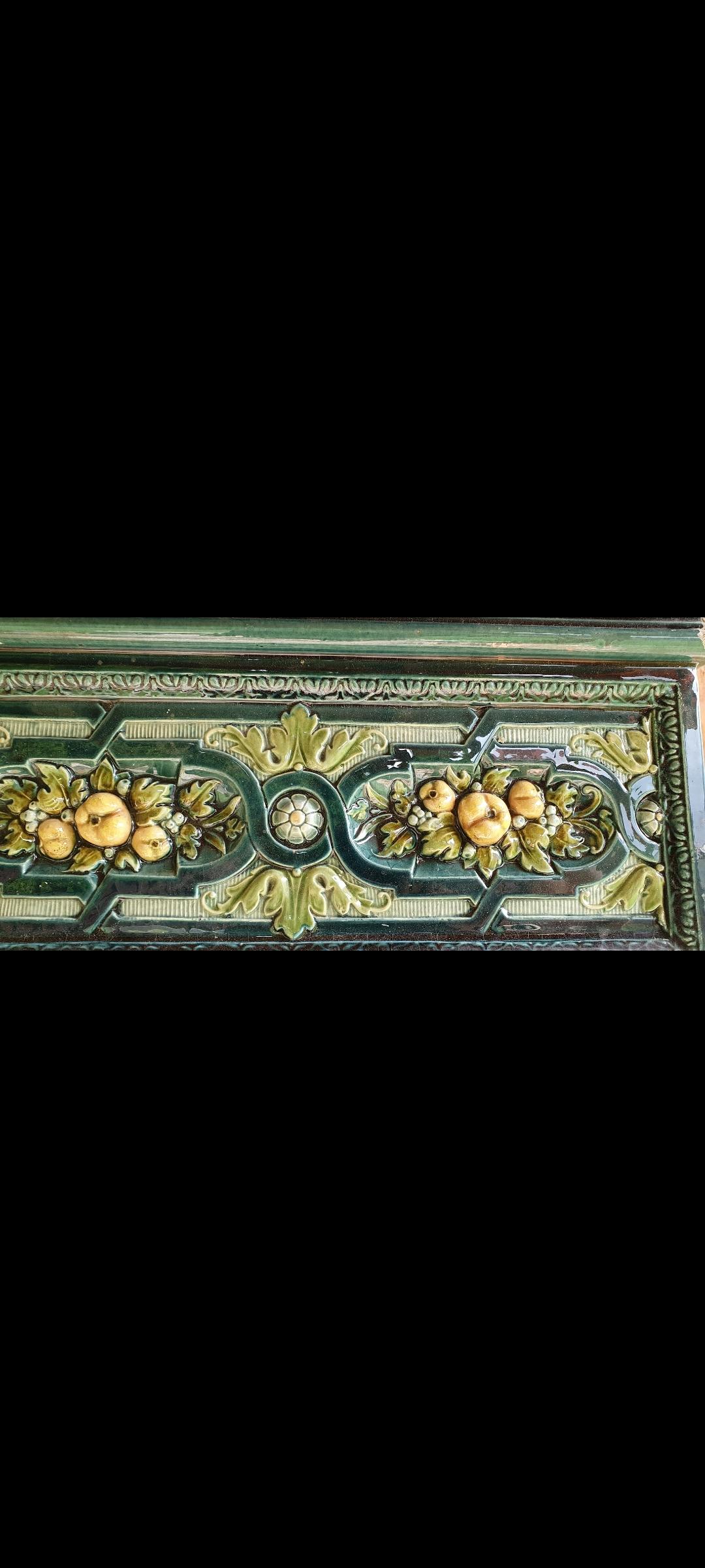 Stove Tiles from Tiled Stove For Sale at 1stDibs