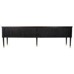 Stow and Davis Ebonized Walnut and Copper Credenza