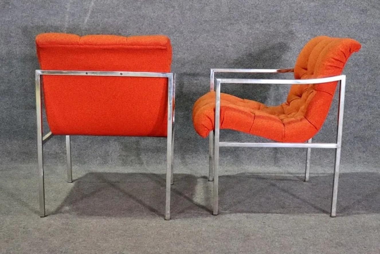 Mid-Century Modern Stow Davis Mid-Century Scoop Chairs For Sale