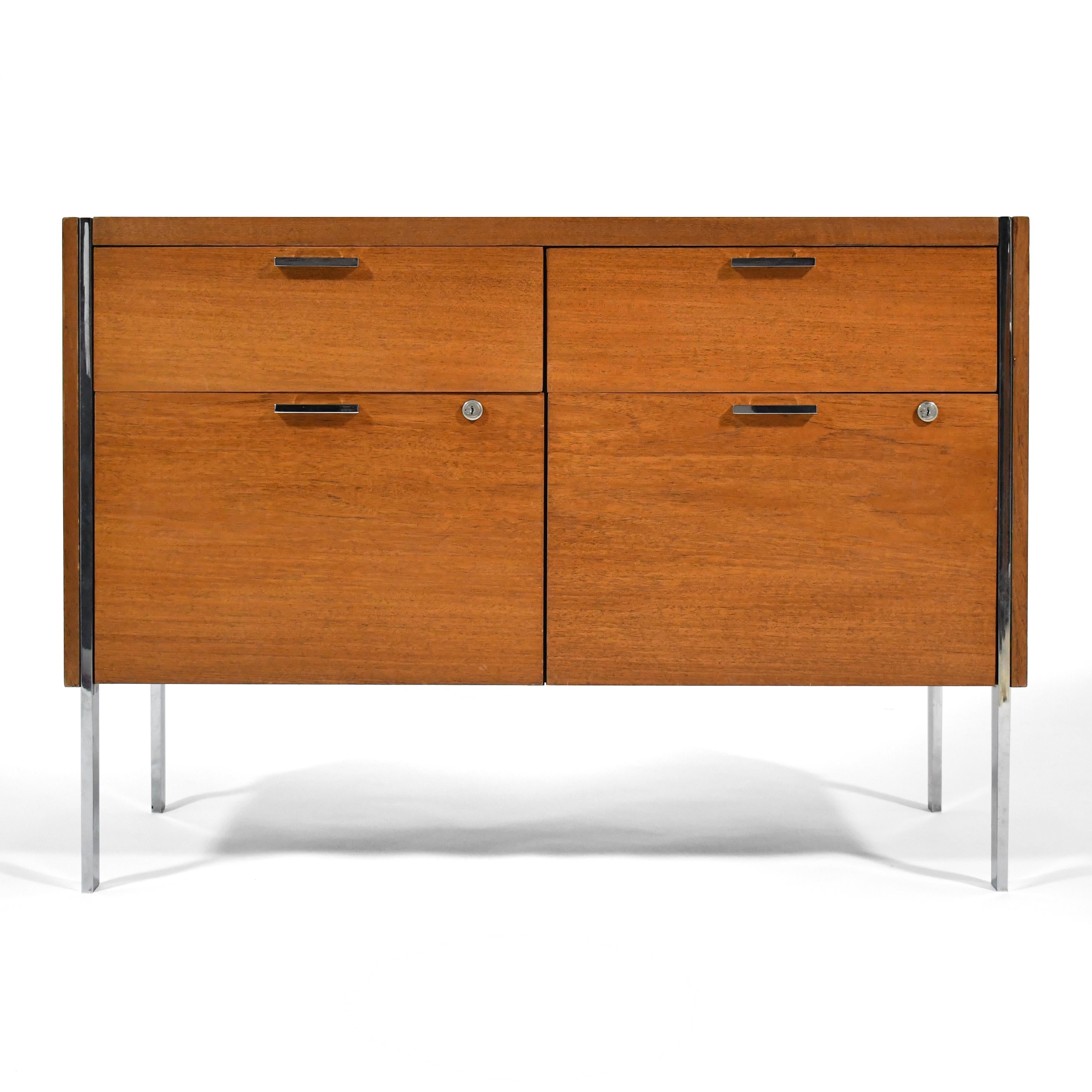 American Stow Davis Two Bay Credenza For Sale