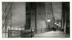 Manhattan Gateway (Brooklyn Bridge:: Nuit)