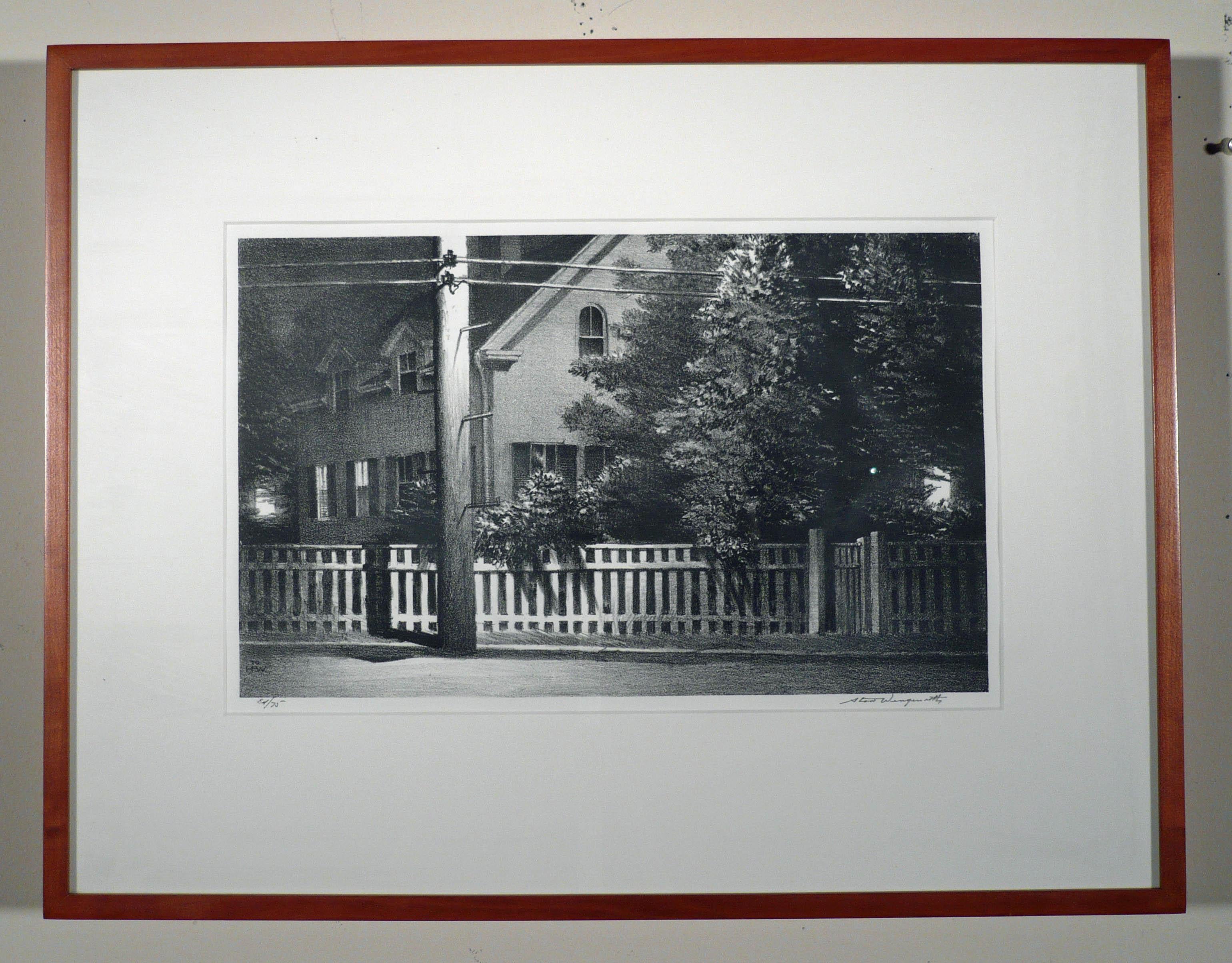 MY HOUSE - ROCKPORT, MA - Print by Stow Wengenroth