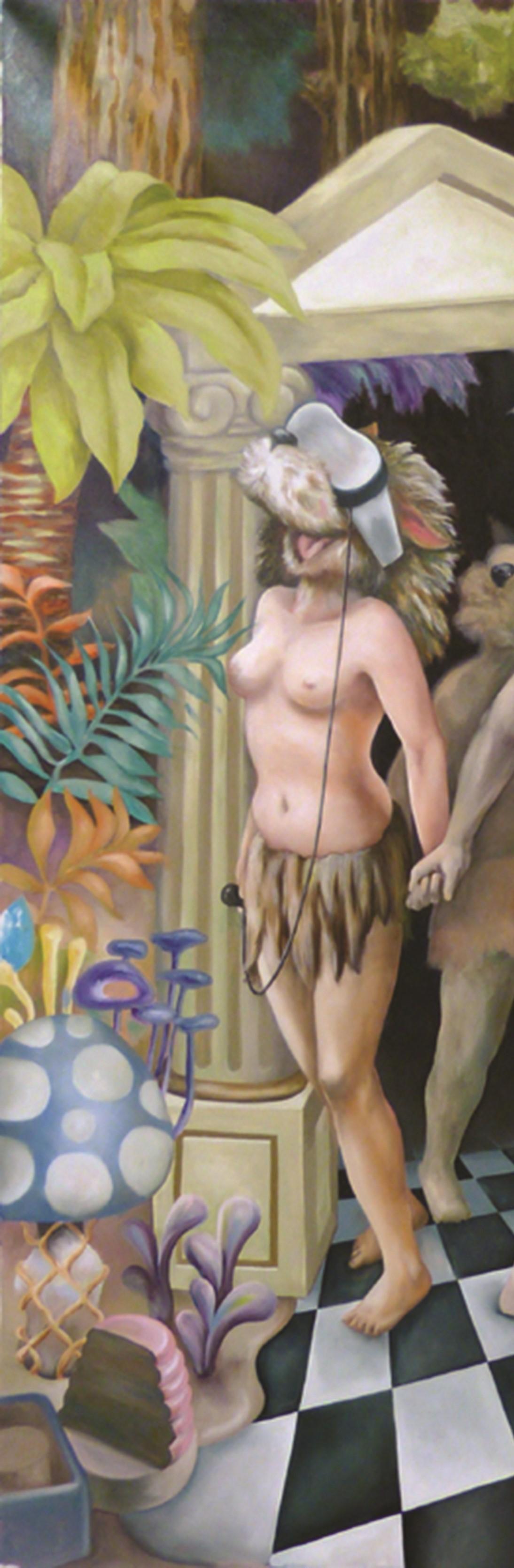 Virtuelle Realität Stéphane Fauchille Zeitgenössische Kunst Porträtmalerei Adam Eve im Angebot 3