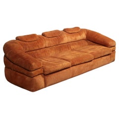 Straccio 3-Sitzer Sofa von De Pass, D'Urbino, Lomazzi für Zanotta, Italien 1970er
