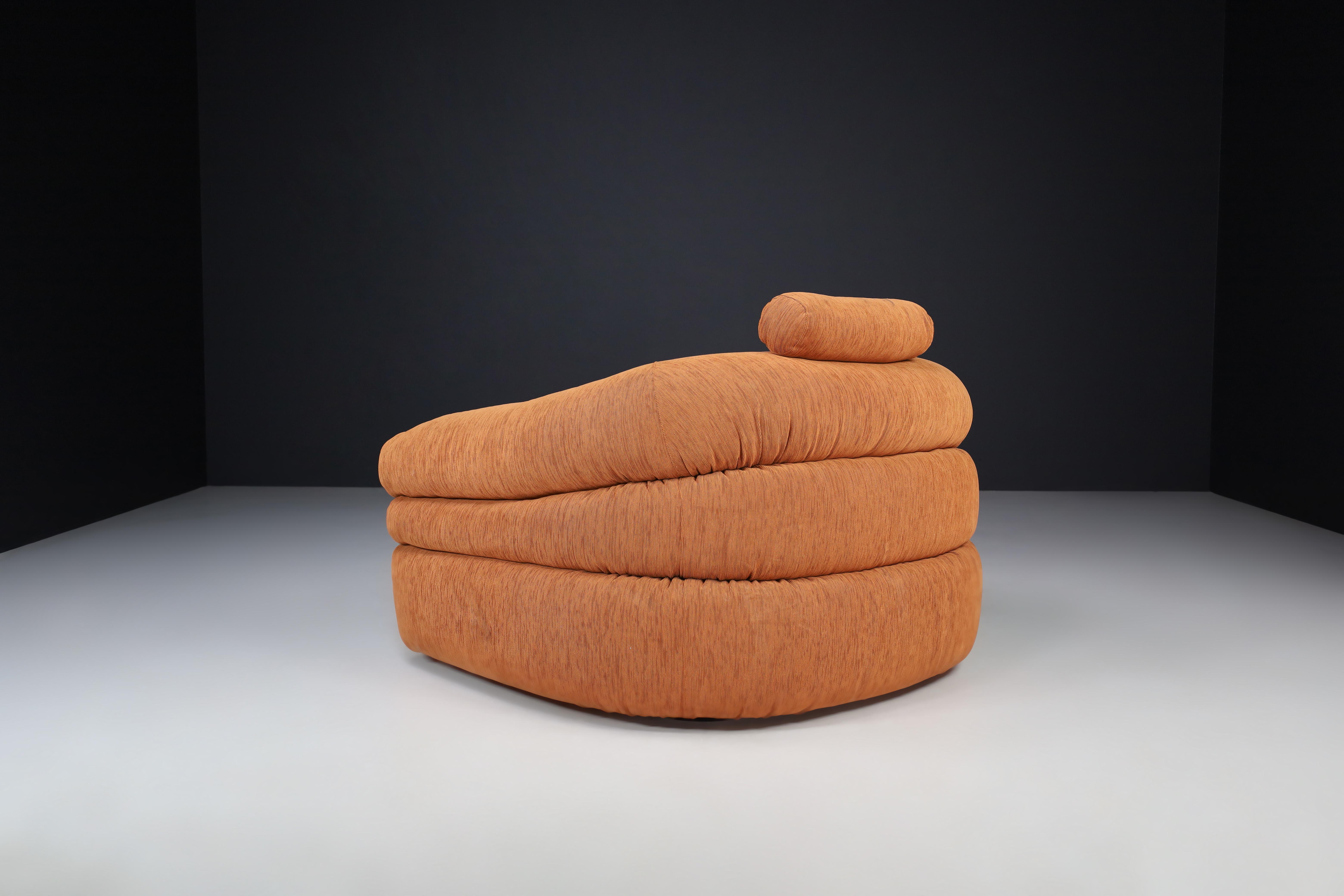 Fabric Straccio Easy Chair by  De Pas, D’urbino, Lomazzi for Zanotta, Italy 1967 For Sale