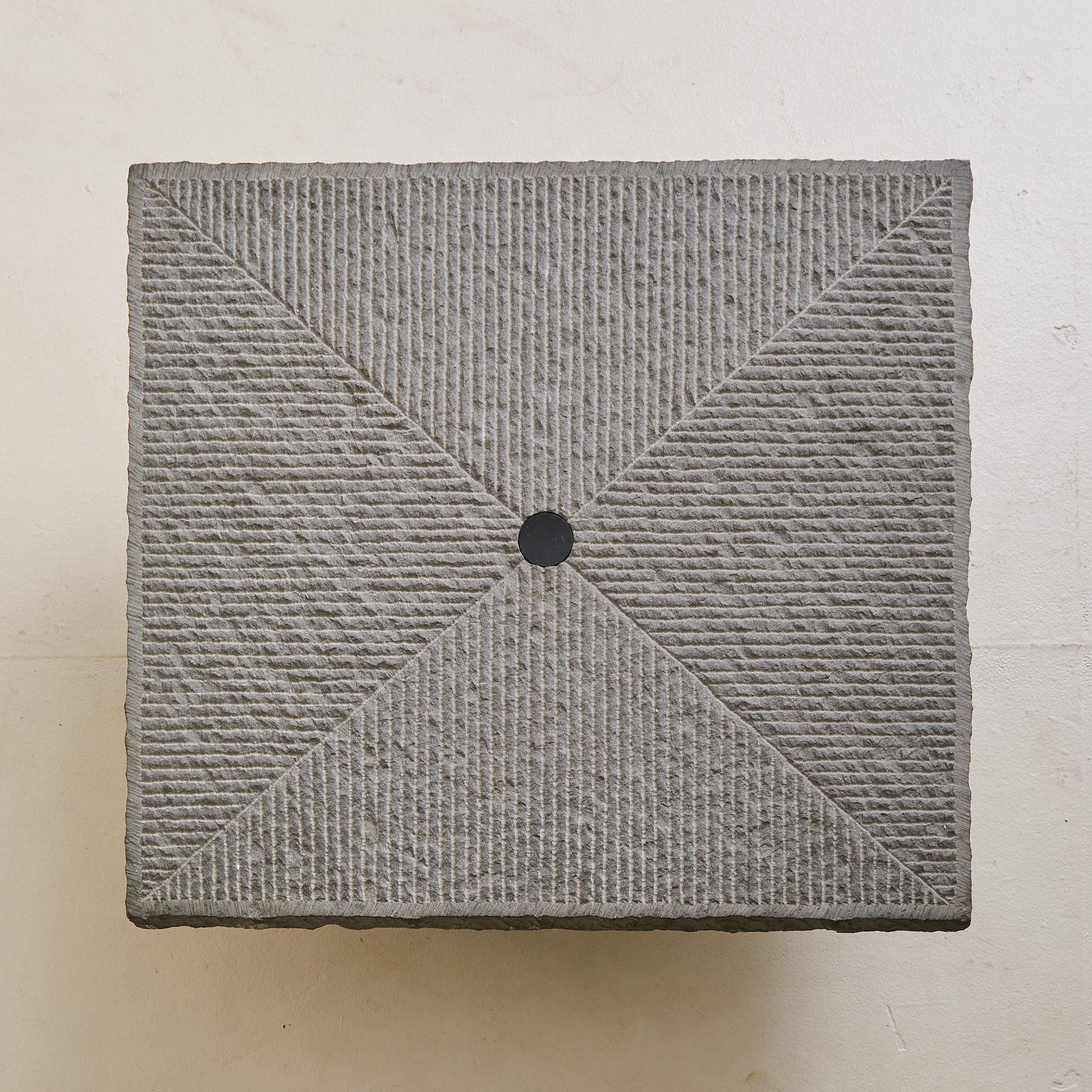 Postmoderne ‘Strada’ Stone Coffee Table by Giulio Lazzotti for Mageia, 1981 en vente