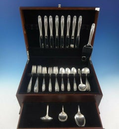 Stradivari by Wallace Sterling Silver Flatware Set for 8 Service 44 Pieces