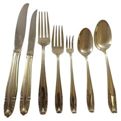 Stradivari by Wallace Sterling Silver Flatware Set for 8 Service 60 Piece Dinner