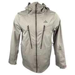 STRAFE Polartec Size S Grey Waterproof Polyester Hooded Jacket