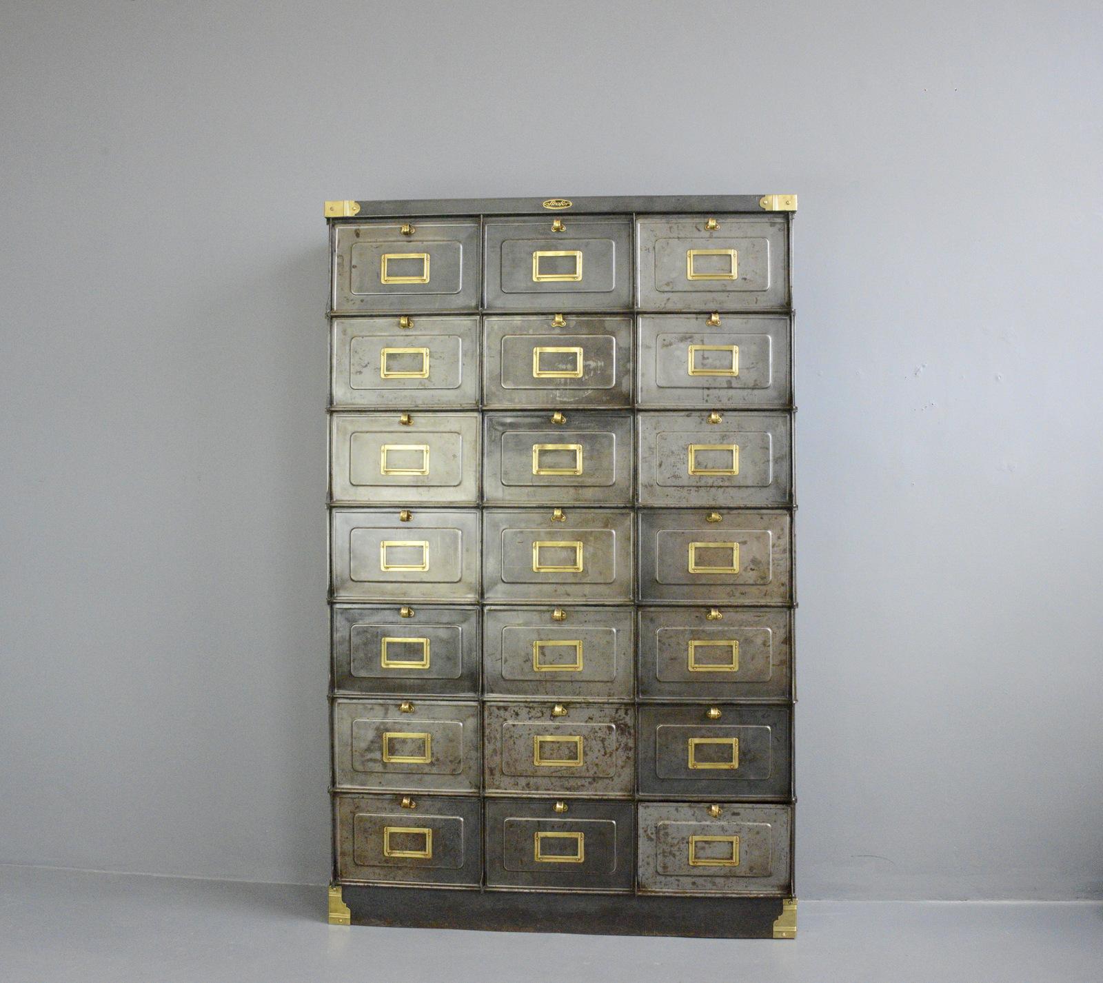 Strafor Clapets Industrial Cabinet, circa 1920s 3