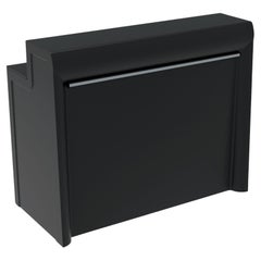 Straight Black Lacquered Classe Bar by Mowee