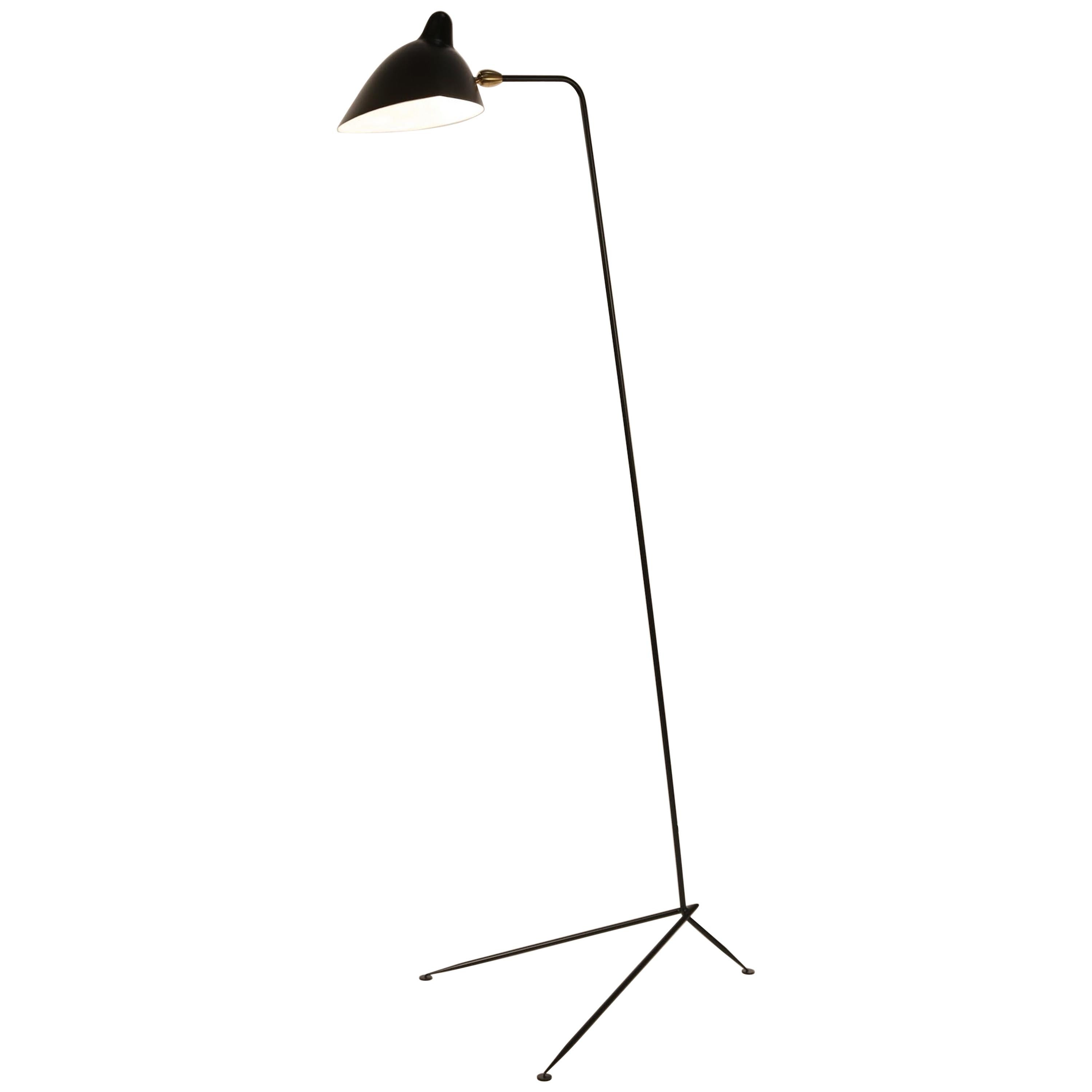"Straight" Floor Lamp by Serge Mouille