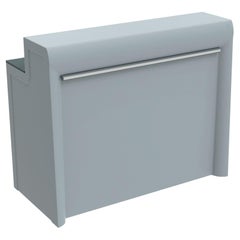 Straight Grey Lacquered Classe Bar by Mowee
