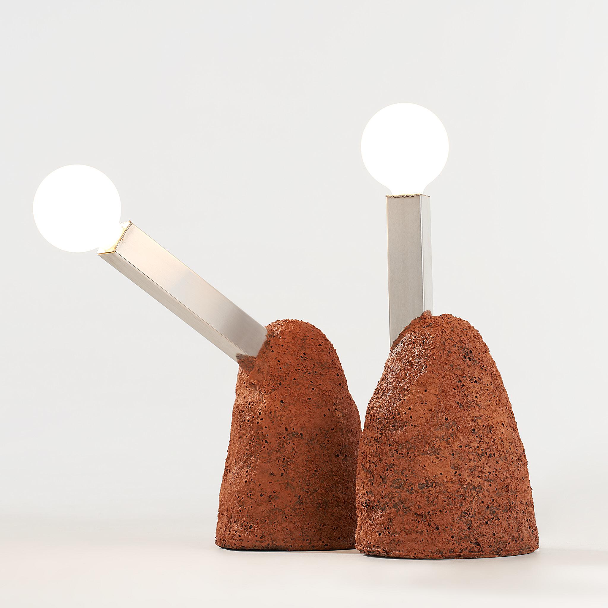 Contemporary Straight Lamp Murundu For Sale