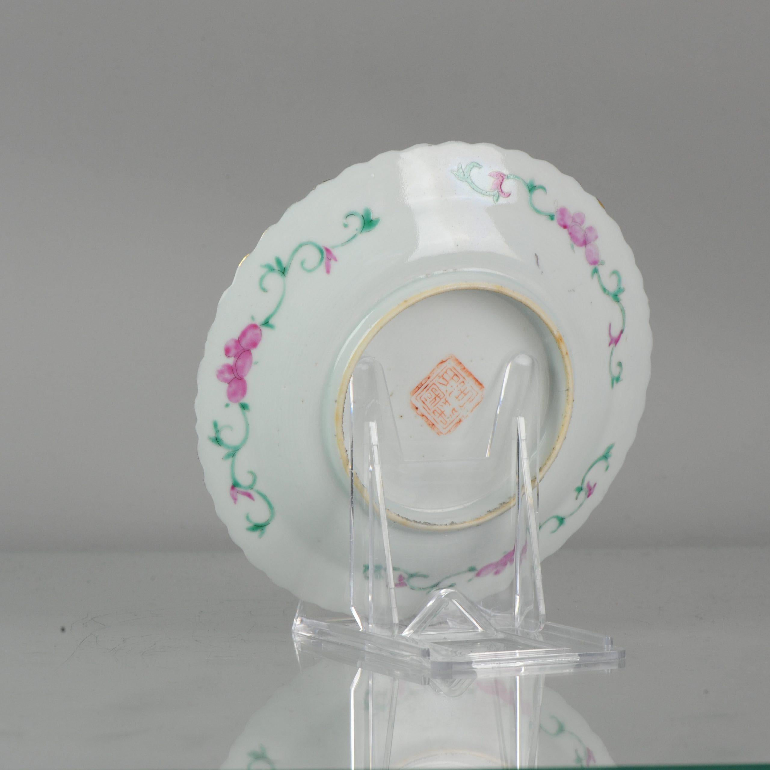 Ming Straits Porcelain Chinese Bowl China SE Asian Market Peranakan Marked
