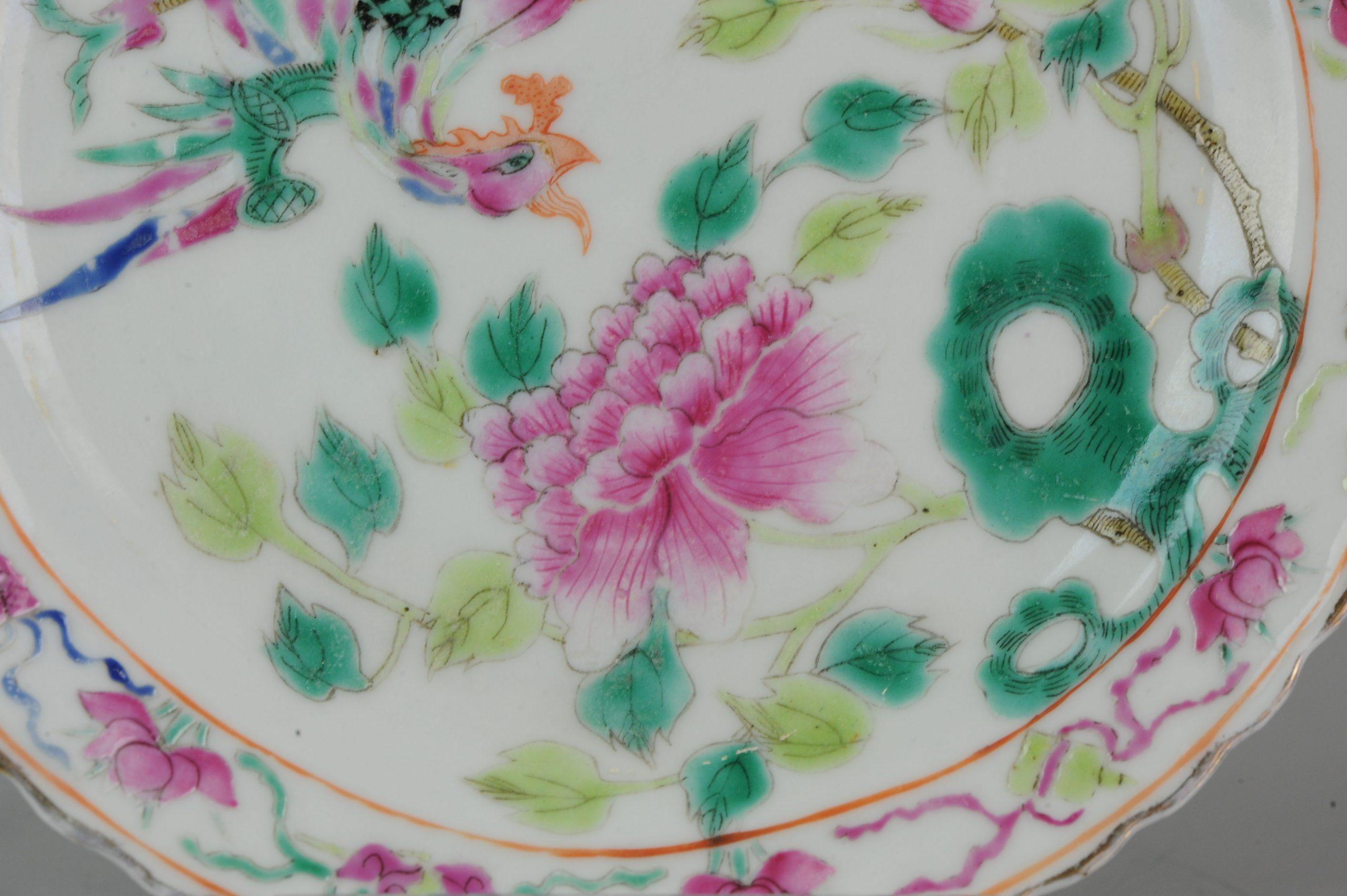 18th Century and Earlier Straits Porcelain Chinese Bowl China SE Asian Market Peranakan Marked