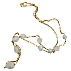 Strand of Nine Natural Saltwater Pearls — GIA Certified Untreated