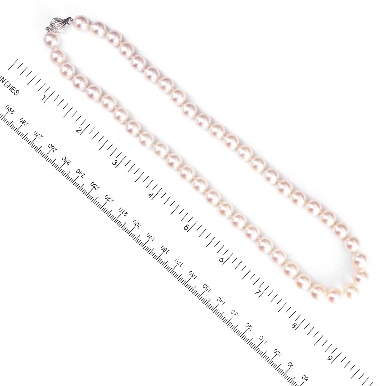 Strand of Superb Akoya Pearls 2