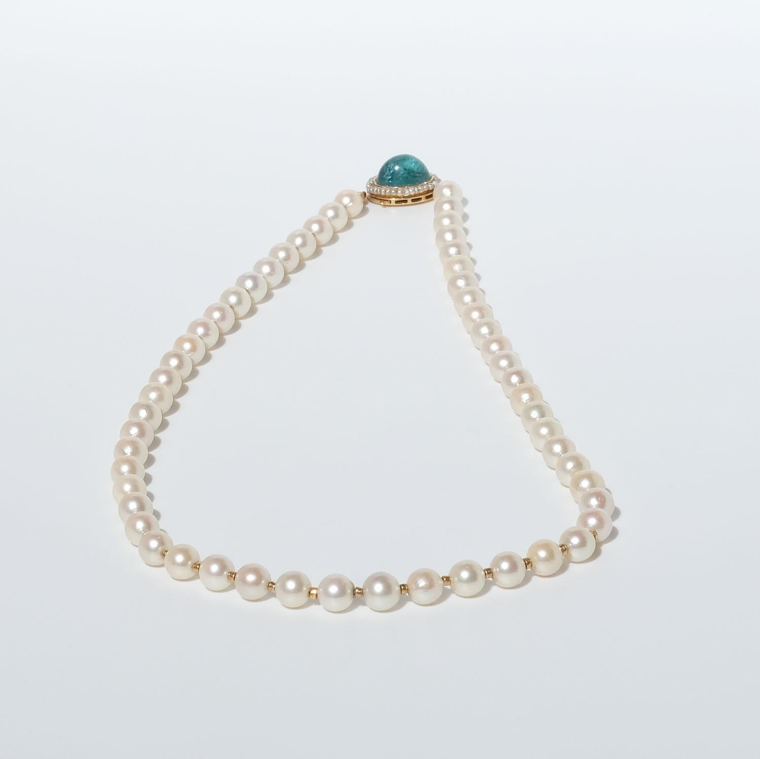 Perlenkette von Atelier Ajour, Schweden, einstrangig, hergestellt 1963 Herren