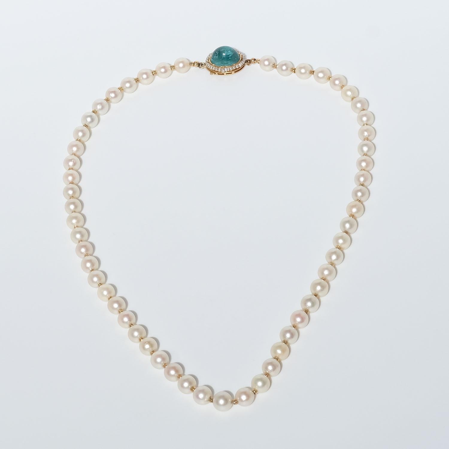 Perlenkette von Atelier Ajour, Schweden, einstrangig, hergestellt 1963 2