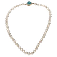 Perlenkette von Atelier Ajour, Schweden, einstrangig, hergestellt 1963