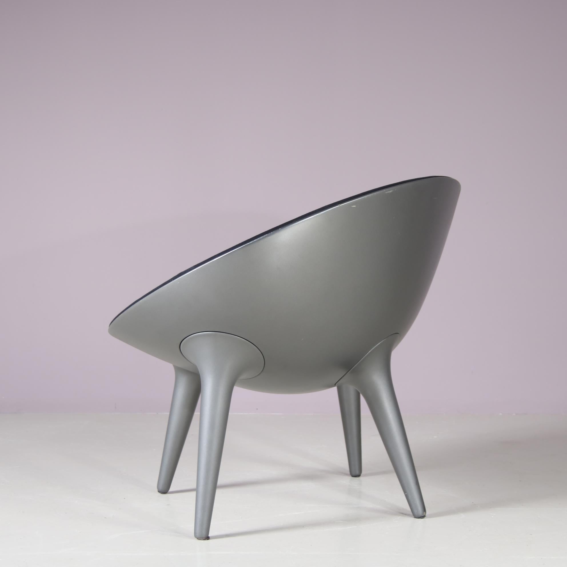 Metal “Strange Thing” Lounge Chair by Philippe Starck for Cassina, Italy 2000 For Sale
