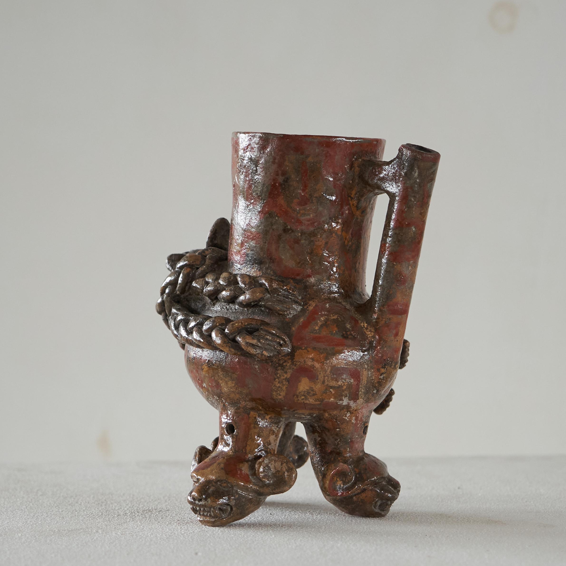 Vaso sperimentale di Studio Pottery degli anni '70 stranamente interessante in vendita 1