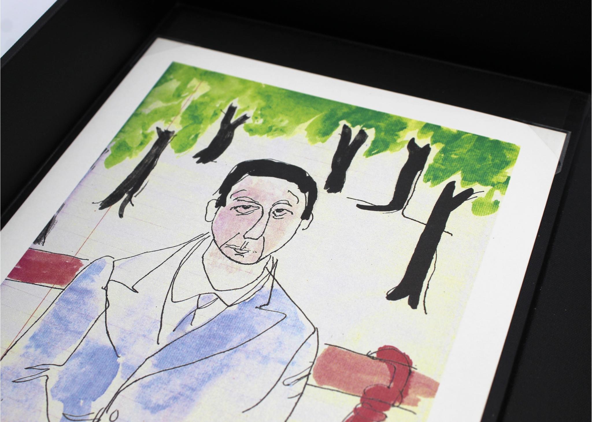 Music Stranger de Leonard Cohen, première édition, 1993, imprimé « Paris Again » signé en vente 10