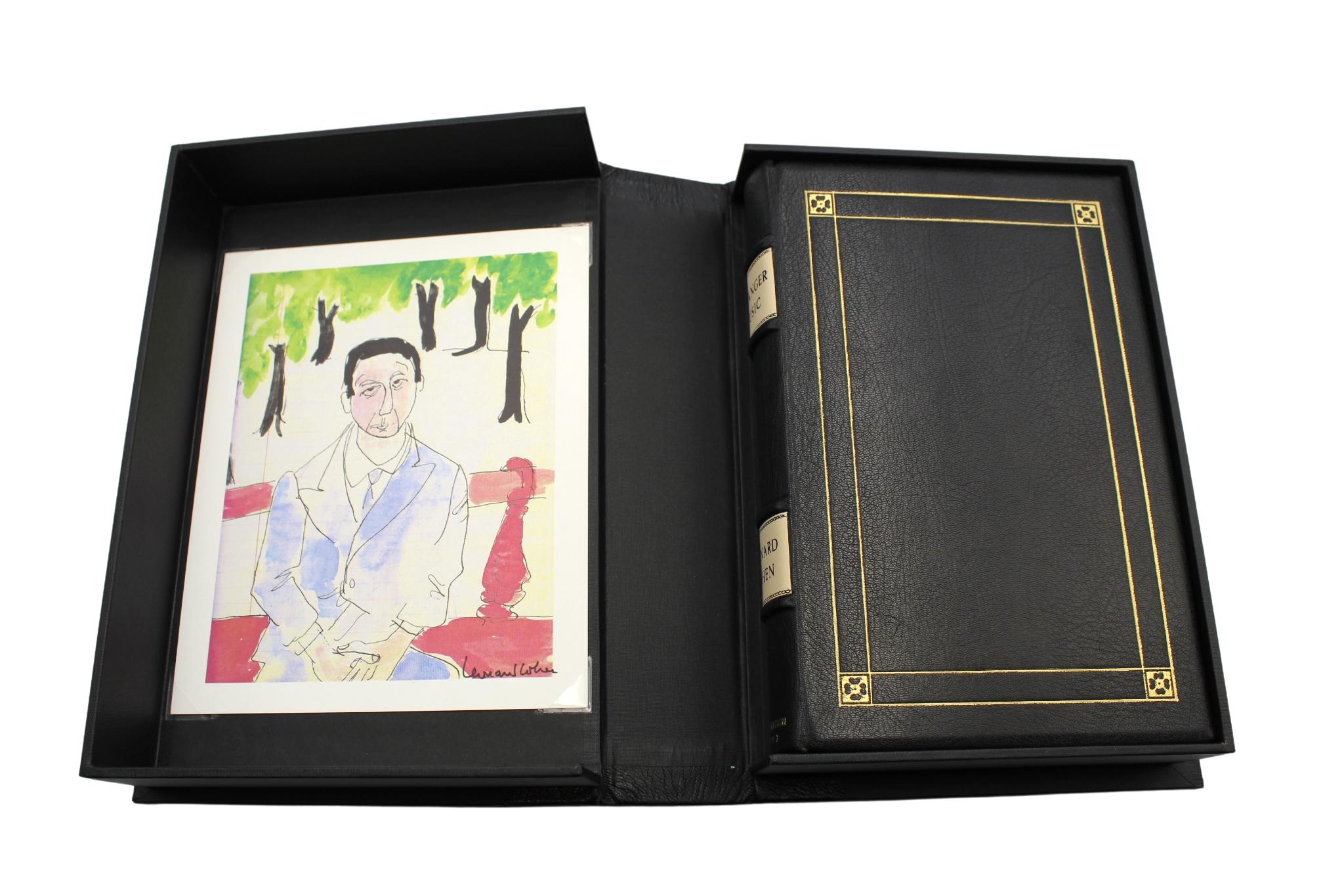 Music Stranger de Leonard Cohen, première édition, 1993, imprimé « Paris Again » signé en vente 11