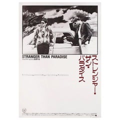 Stranger Than Paradise 1984 Japanese B2 Film Poster