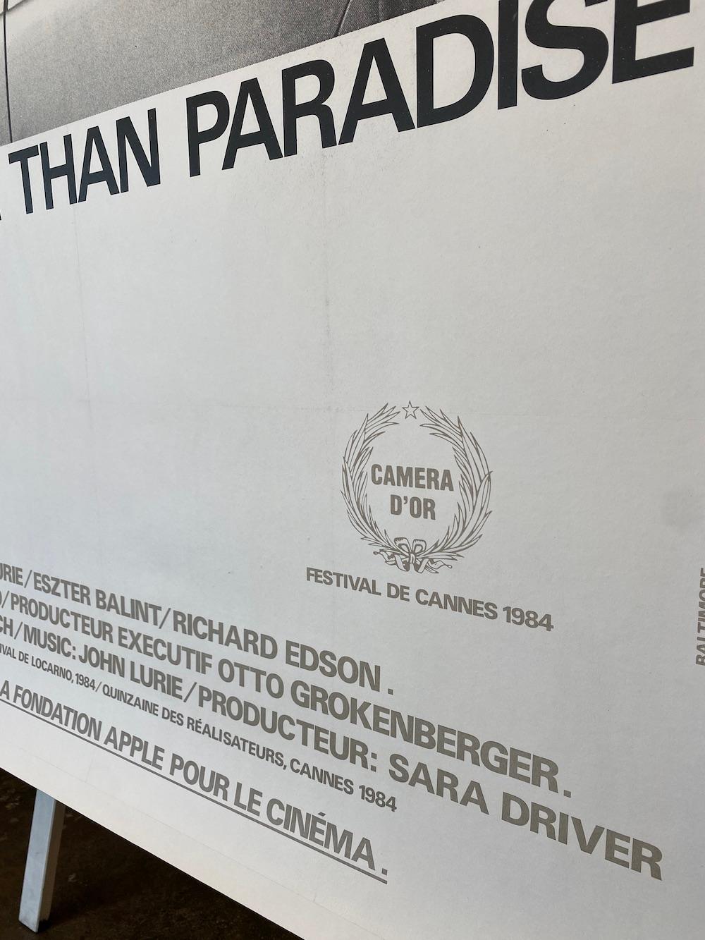 Original französisches Filmplakat „Stranger Than Paradise“ von Jim Jarmusch, 1984, Regie von Jim Jarmusch im Zustand „Gut“ im Angebot in Melbourne, Victoria
