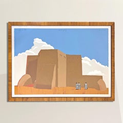 'Strangers in Taos' Artist's-Proof Serigraph by Louis de Mayo