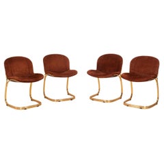 Extraordinary and rare set of Sabrina chairs in the most expensive and drawn version