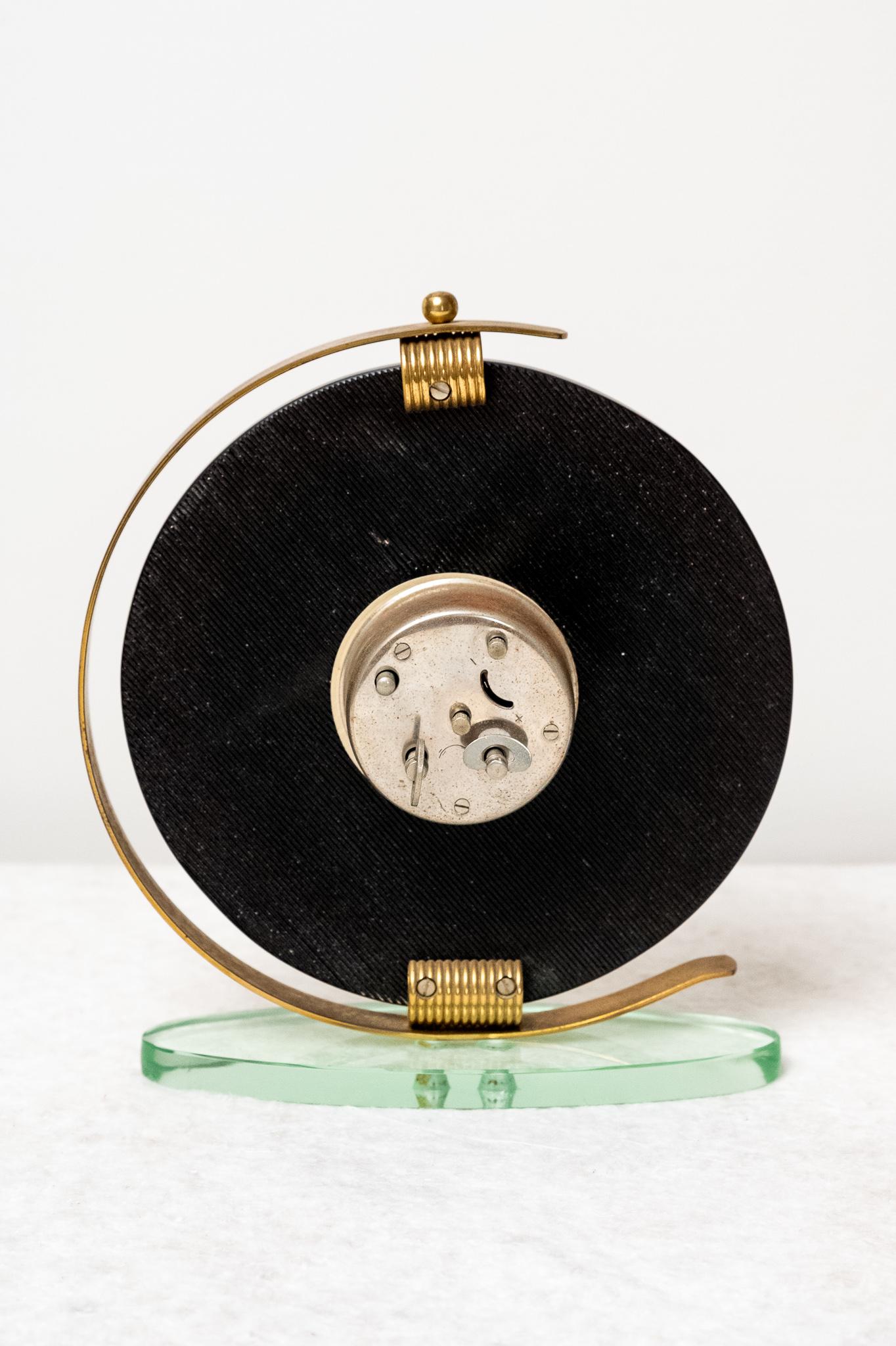 Mid-20th Century Straordinario Orologio da tavolo ADREZ - Watch, Art Decò in vendita