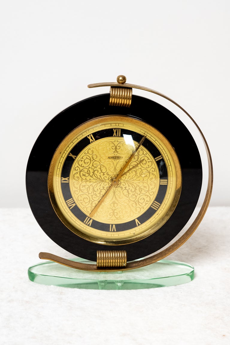 コレクション 20s 30s vintage art deco table clock Extraordinary ADREZ Table Clock - Watch, Art Deco For Sale at 1stDibs