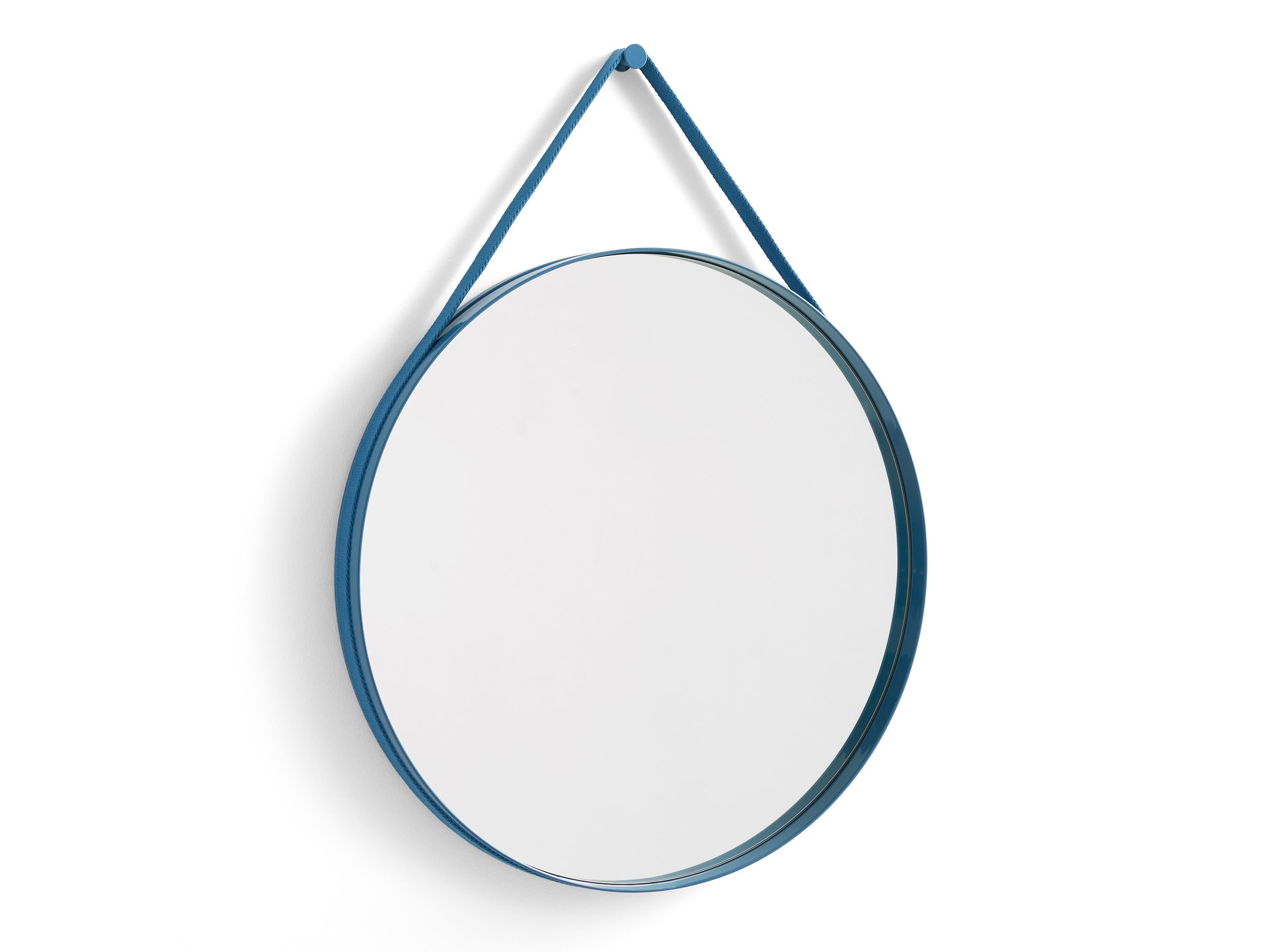 Specchio da cinturino n. 2, D70 in acciaio verniciato a polvere blu di Hay In condizioni Nuovo in vendita a Dubai, AE