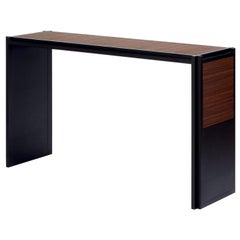 Straps Retro Walnut Console Table